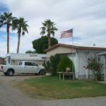 Manufactured home in park